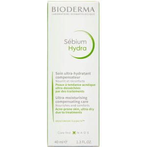 Bioderma Sébium Hydra creme, 40 ml (Udløb: 07/2025)